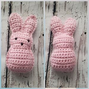 Pink Crochet Easter Peep